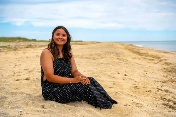 Photo of Naisa on Nantucket beach
