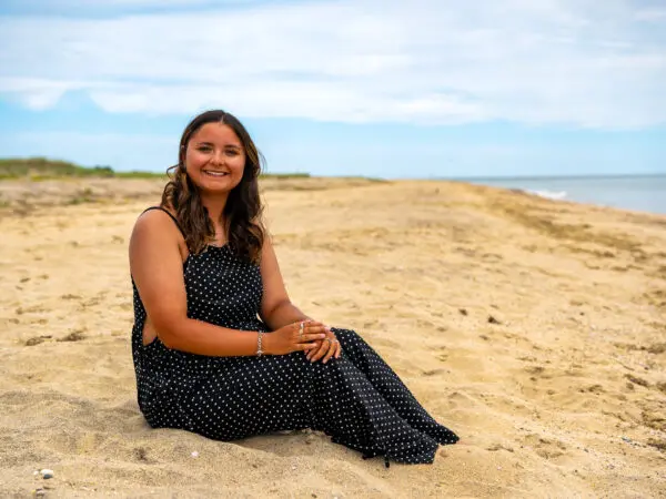 Photo of Naisa on Nantucket beach