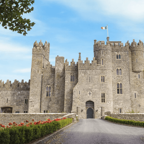 Front Entrance of Kilkea Castle