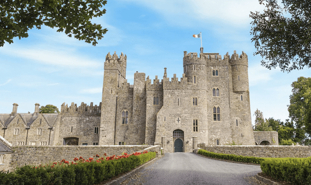 Front Entrance of Kilkea Castle