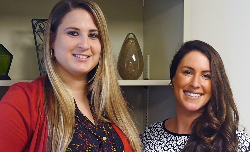 Kate Logan and Brittany Henderson