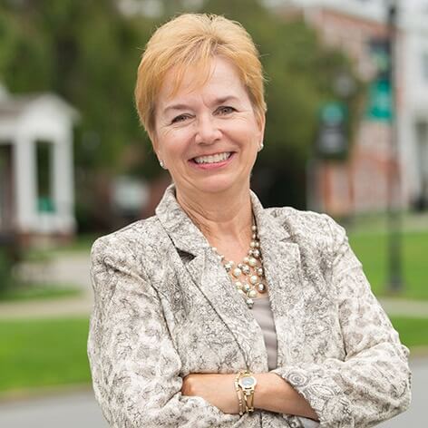 Nichols College's President, Susan West Engelkemeyer