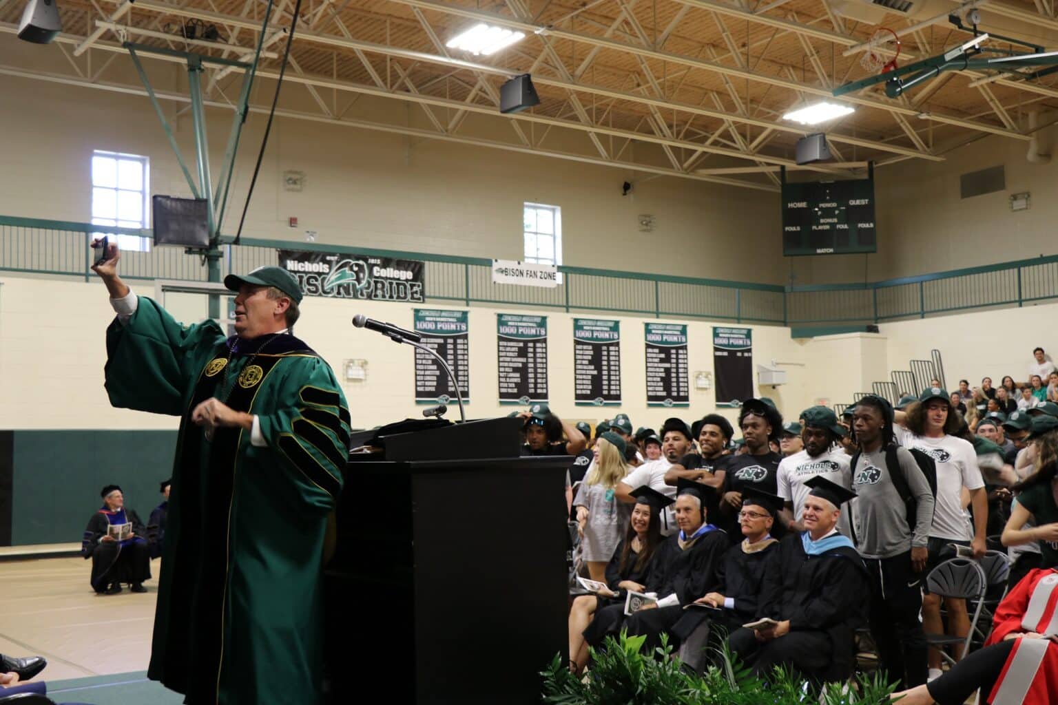 Nichols College officially opens academic year with Convocation Nichols College officially opens academic year with Convocation