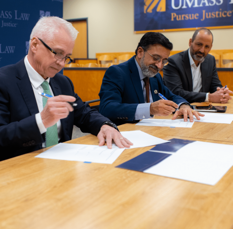 UMass Law and Nichols College establish an accelerated law degree UMass Law and Nichols College establish an accelerated law degree