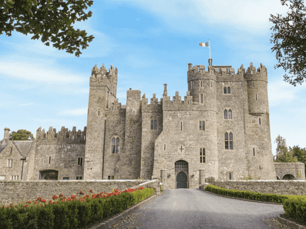 Front Entrance of Kilkea Castle