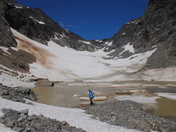Mauri Pelto, Ph.D., and the Columbia Glacier of the Skykomish River watershed