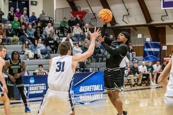 Nichols College men’s basketball taking on Middlebury College in Vermont on March 4