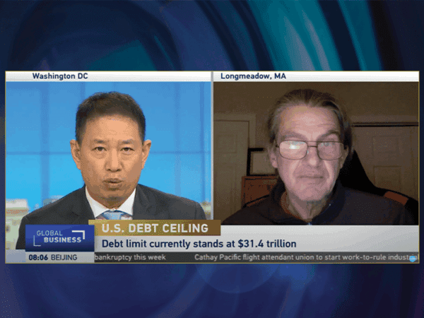 Hans Despain, Ph.D., Chair and Professor of Economics at Nichols College on news outlet CGTN America