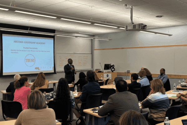 The Nichols-HECCMA program will offer a mix of in-person events and virtual sessions and is open to all HECCMA school faculty and staff aiming to improve their leadership skills
