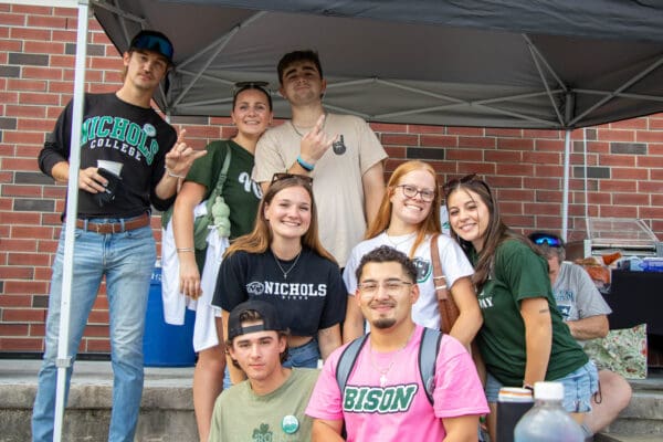 Nichols young alumni return to campus for Homecoming